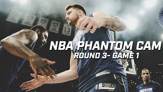 Luka and Kyrie combine for 63 points in Game 1 from the NBA Phantom Cam  Classical Edit NBA Playoffs
