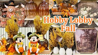 NEW Hobby Lobby Fall Decor 2026 🍂 Shop With Me | Pumpkins, Highland Cows & Fall Styling