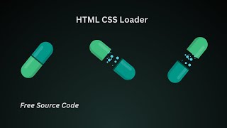 CSS Tutorial For Beginners 💊 CSS Animation - Pill Loader #csstutorial #cssanimation #csstricks