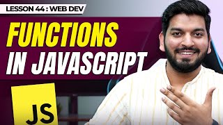 Plain and Arrow Functions in JS || JavaScript Series 2024