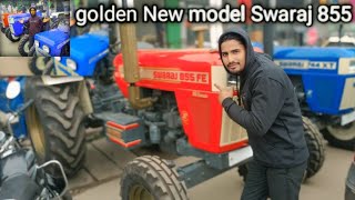 New brand Swaraj 855 golden tractor 2025