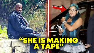 Kanye West Cries After North West Photos Leak Kim Kardashian Trying To Leak Her Tape Culture