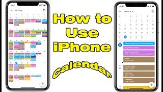 How to Use iPhone Calendar App & Set reminders and Alerts