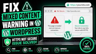 Fix Mixed Content Warning in WordPress | HTTPS Not Secure Issue Solved!