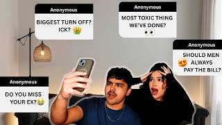 Asking My GF Uncomfortable Questions/ SHE EXPOSED ME!!!