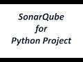 SonarQube for Python Projects