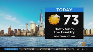 New York Weather: Nice Start To October