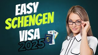 Which Schengen Country Give Easy Visa #2025 #viralvideo