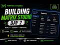 Building Matrix Studio Day 2 🚀 | Modern Python Dashboard UI with Tkinter