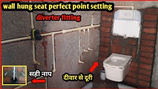 The Secret to Perfect Wall Hung Seat Installation | wall hang seat fitting