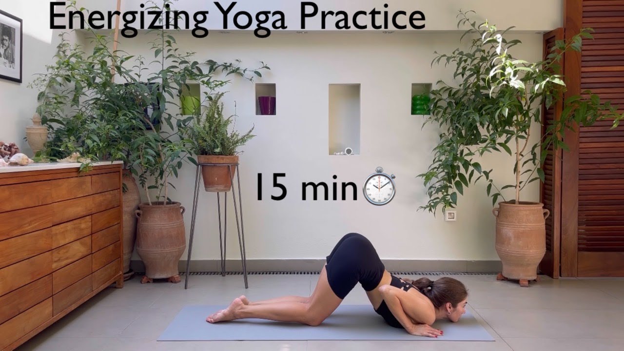 15 Min Energizing Morning Yoga/ Yoga For All Body - YouTube