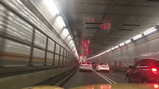 1976 Checker Cab Through the Holland Tunnel to Jersey City