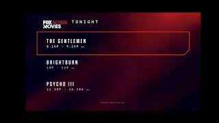 Fox Movies Network Tonight September/6/2021 (25 Days)