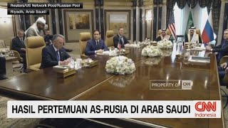 Hasil Pertemuan AS-Rusia di Arab Saudi