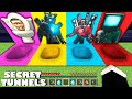 SURVIVAL IN ROUND PIT SKIBIDI TOILET TV WOMAN TITAN TV MAN TITAN SPEAKERMAN IN MINECRAFT - #595