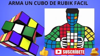 Armando un cubo de Rubik 3×3 fácilmente