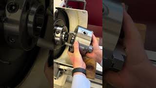 Install a lathe chuck