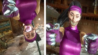 MK11 Mileena (MK2) Performs All Characters Intro 1 Funny MashUps Episode 57