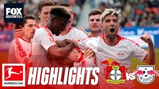 Bayer Leverkusen 2-4 RB Leipzig | HIGHLIGHTS | Jornada 28 | Bundesliga