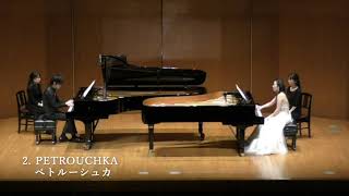 Stravinsky=Babin : Three Movements from Petroushka (for 2 pianos)【1st. 2nd. movement】