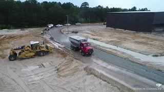 Soil Cement Stabilization Spreading