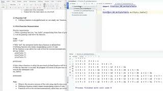 Python Basics - Chapter 2 Part 3: Section 12 Function Basics (Week 7):