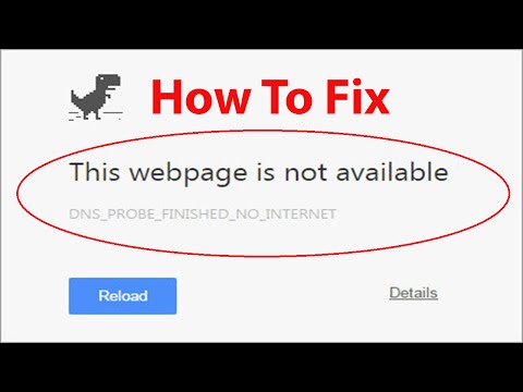 How To Fix “Dns_Probe_Finished_No_Internet” in Google Chrome Browser ?