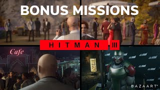 Hitman 3 - All bonus missions gameplay walkthrough (PS5)(4K)