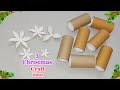 3 Economical Christmas Decoration idea with Empty roll  | DIY Affordable Christmas craft idea🎄85