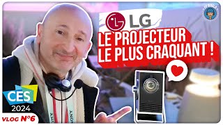 VLOG CES 2024 : Le Projecteur Le Plus Craquant ! (LG Qube)