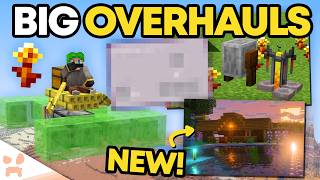 MINECRAFT JUST REVEALED NEW WORKSTATION & FLYING UPDATES + VIBRANT VISUALS 2.0!
