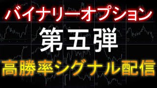 バイナリーオプション | シグナルツール 配信【第5弾】