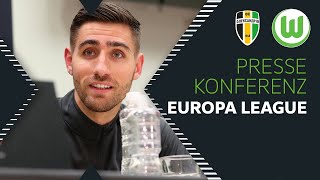"Freue mich auf das Spiel" | PK mit Koen Casteels & Oliver Glasner | PFK Oleksandrija -VfL Wolfsburg