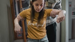 We found a girl from an orphanage in a very bad condition.