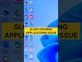 How to fix slow opening application issue on windows PC! #window11 #pctipsandtricks #shorts