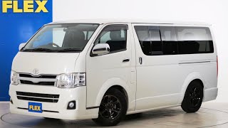 Ｈ１９年　レジアスエース　Ｓ－ＧＬ　７．９万ｋｍ　ＤＴ２ＷＤ　８人乗り３ナンバー登録　３型フェイスチェンジ　カスタムＰＫＧ！