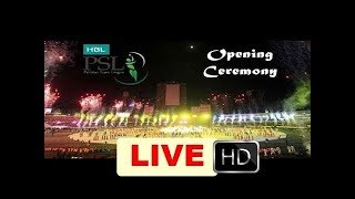 PSL opening ceremony 2018 Live HD