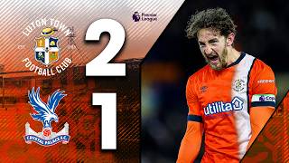 Luton 2-1 Crystal Palace | Our first home PL win! 🤩 | Premier League Highlights