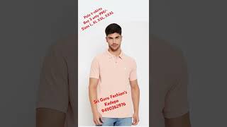 ##Polo t-shirts matte \u0026cotton,## buy 3 only 999/- @Sri Guru Fashion's kadapa, 9490262976 #mentshirt