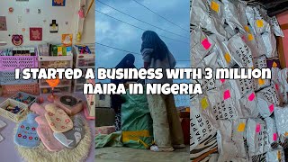 Days in the life of an introverted solopreneur in Nigeria | I started a MULTIMILLION business 🌸🌷🌼✨🪴