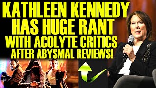 KATHLEEN KENNEDY GOES ON RAMPAGE WITH ACOLYTE CRITICS AFTER GOD-AWFUL REVIEWS &