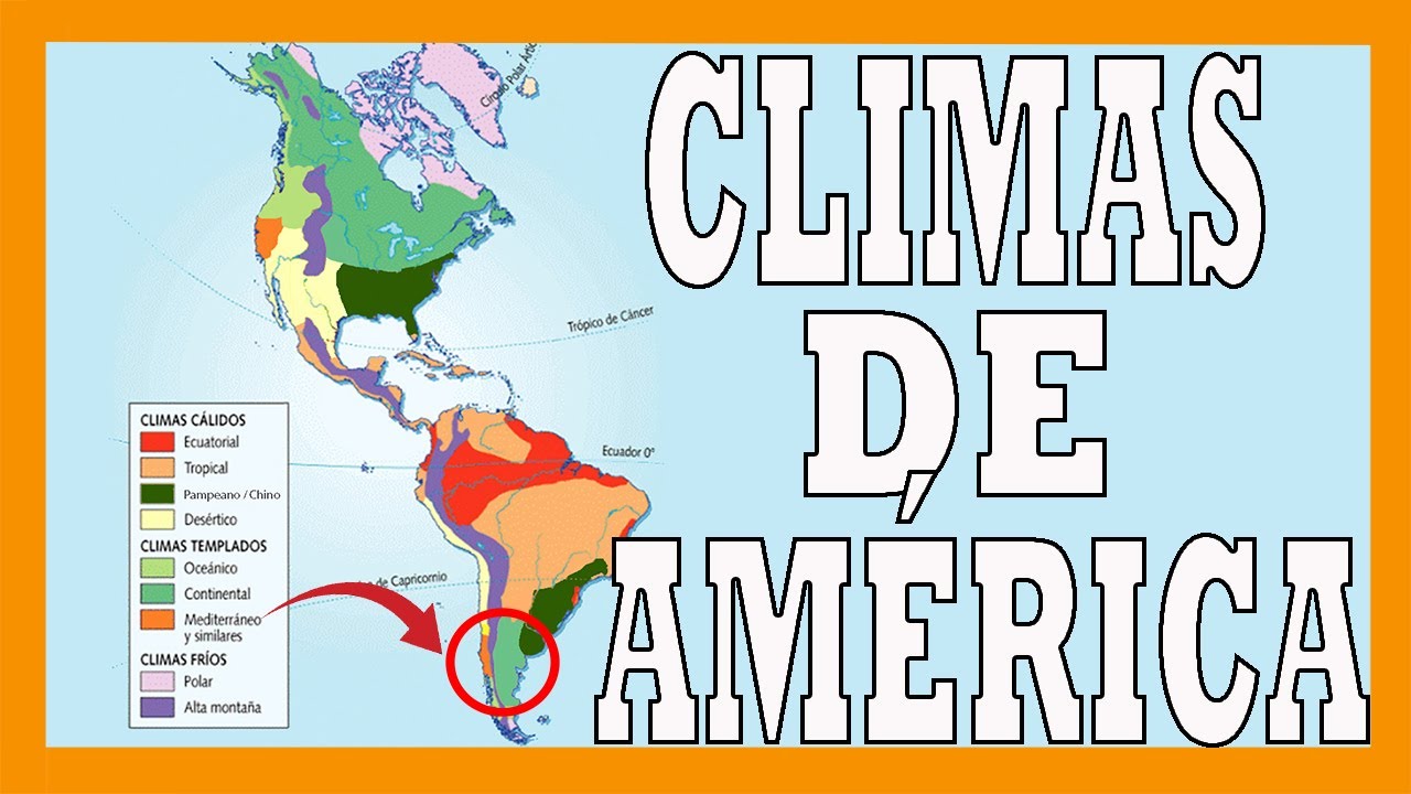 Climas De América Explicación Y Resumen - YouTube