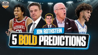 5 BOLD Predictions for 2025-26: SEC & Big Ten domination + Arkansas' ceiling & UConn vs. St. John's
