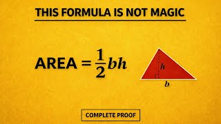 Mystery Behind Famous Triangle Formula — Almost No One Knows Why