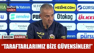 İsmail Kartal: “Sonuna kadar bu yarışın içinde olacağız” | Fenerbahçe 2-2 Alanyaspor