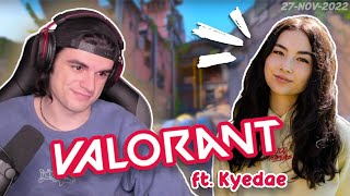 STREAMING ON TODAY (Valorant w/ Kyedae) - Foolish VOD