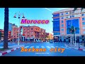 Driving in the streets of Berkane city Morocco Africa | video 4K HDR 60fps | person walking