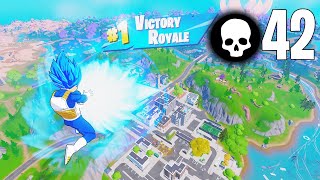 42 Elimination Solo vs Squads Win Full Gameplay Fortnite Chapter 3 Season  3 (PS4 Controller)