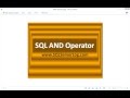 17 - SQL AND Operator - Learn SQL from www.SQLServerLog.com [HD]