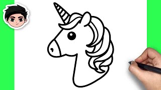 How To Draw a Unicorn - Easy Step By Step Tutorial